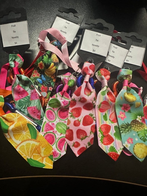Dogtraining101 Retail Super Store Novelty Dog Tie - Fruit