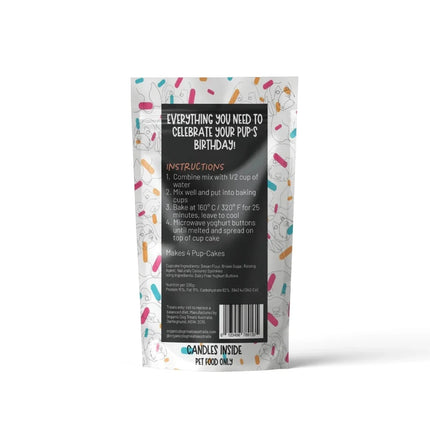 Organic dog treats Organic Dog Treats - Birthday Pup-Cake Kit dry mix