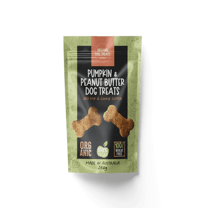 Organic dog treats Organic Dog Treats - Pumpkin and Peanut Butter dog treats dry mix