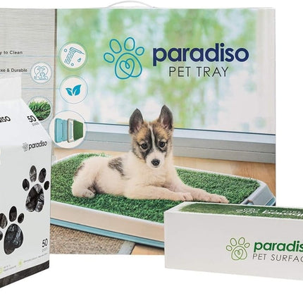 Paradiso PARADISO Pet Tray 65cm*55cm*4cm, with Astro Turf, in Door Training