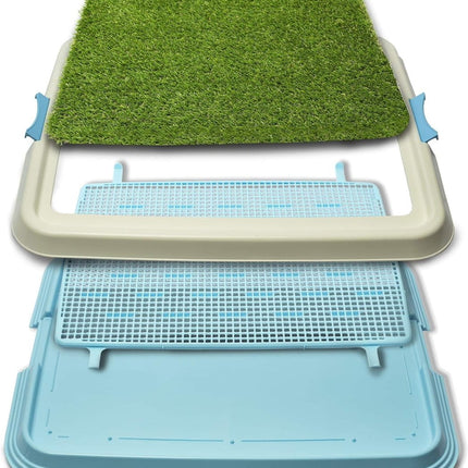 Paradiso PARADISO Pet Tray 65cm*55cm*4cm, with Astro Turf, in Door Training