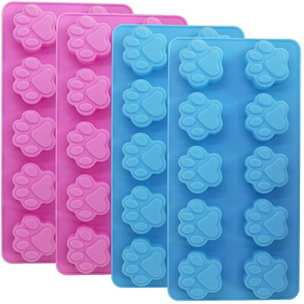 Raw Pawz Raw Pawz / Mold / Pink Paw Print Pink Silicone Mould