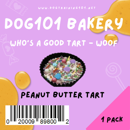Pawfect Treats Peanut Butter Tart Biscuit