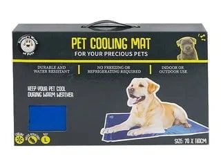 Dudley’s world Large / 'Dudley's World / Cooling Pet Cooling Mat