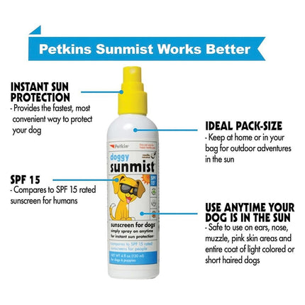 Petkin Petkin DOGGY SUNMIST SP15* 120mL
