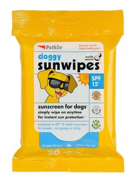Petkin Petkin Doggy Sunwipes Sp15* 20Pk