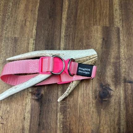 Dogtraining101 Pink - Pink Clip Double Up Collar
