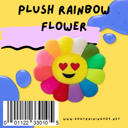 Unbranded Plush Flower Pillow Heart Eyes