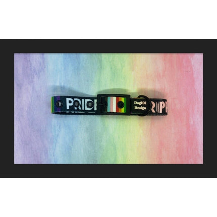 Dogtraining101 Extra Large / Black Pride Buckle Collar
