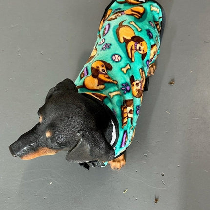 Dogtraining101 Puppy Dog and Food Indoor Winter Jacket