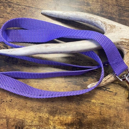 Dogtraining101 Puppy/Small Dog Plain 1.2m x 0.2m wide Purple Lead bc