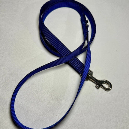 Dogtraining101 Puppy/Small Dog Plain Dark Blue 1.2m x 0.15m wide Lead