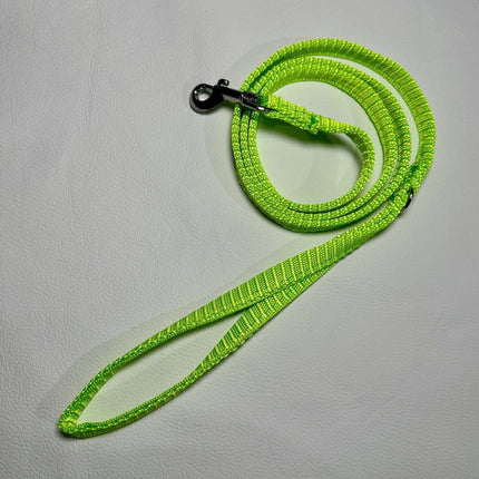 Dogtraining101 Puppy/Small Dog Thick Fluro Green 1.2m x 13mm Lead
