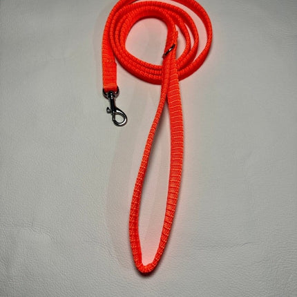 Dogtraining101 Puppy/Small Dog Thick Fluro Orange 1.2m x 13mm Lead