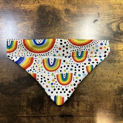 Dogtraining101 Medium Rainbows Bandanna