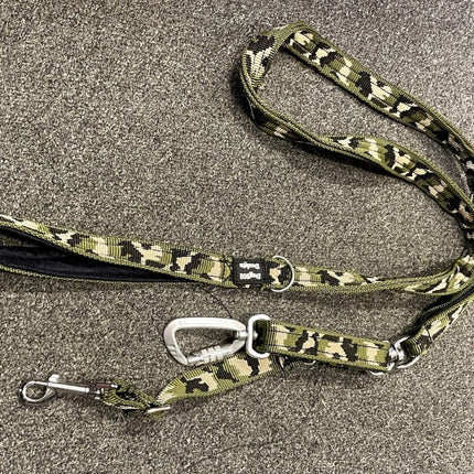 Dogtraining101 Reactive Fancy Green Camo Lead