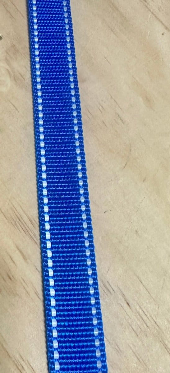 Dogtraining101 Reactive Reflective Blue Lead