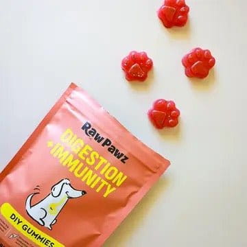 Raw Pawz Red Velvet DIY Gummies - Digestion Immunity