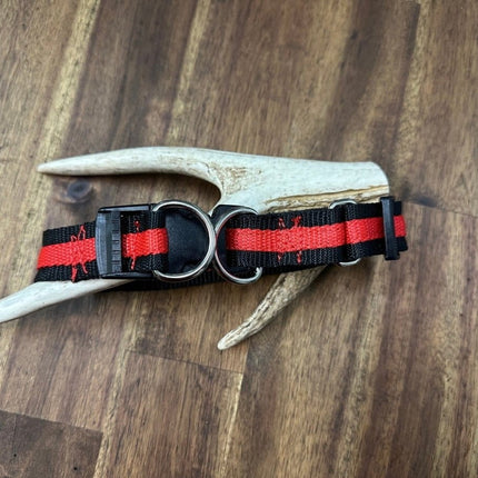 Dogtraining101 Large Red/Black - 2 Tone Double Up Collar