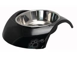 ROGZ Small - 160ml Rogz Luna Bowl 2 in 1 Black