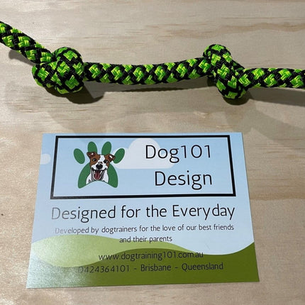 Dogtraining101 Green Rope Toy Version 1
