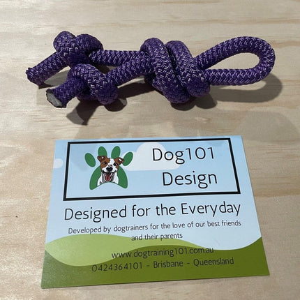 Dogtraining101 Purple Rope Toy Version 3