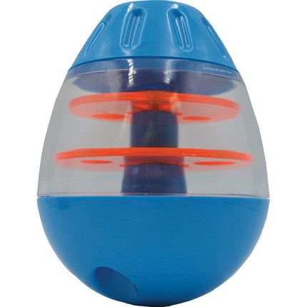 Dogtraining101 Retail Super Store Loud Blue & Orange Scream Tip & Roll Treat Dispenser