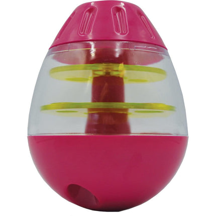 Dogtraining101 Retail Super Store Loud Pink & Green Scream Tip & Roll Treat Dispenser
