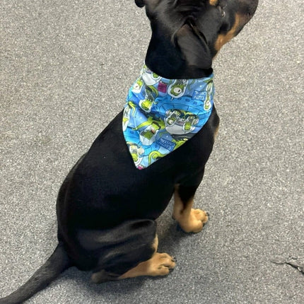 Dogtraining101 Simpsons Aliens Bandana