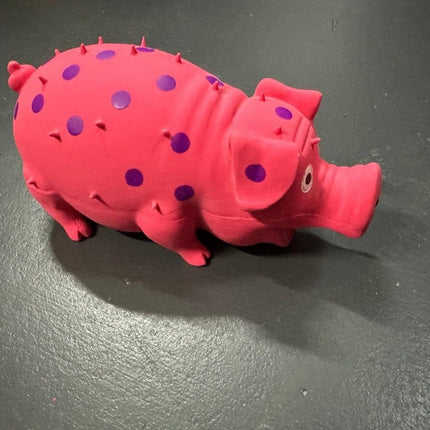 Unbranded Squeaky Pig - Red