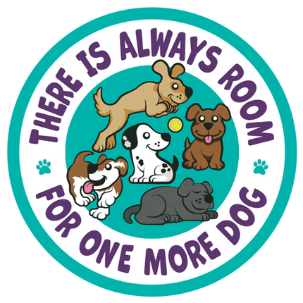 Dogtraining101 Retail Super Store There is always room for one more dog sticker