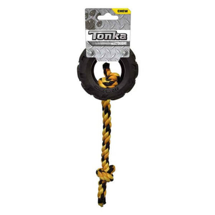 Tonka Tonka Mighty Chomp Tyre w/Rope 10cm