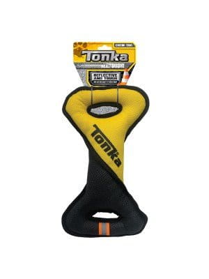 Tonka TONKA Tuff Poly Filled Infinity Twist Tugg Yellow/Black 33cm