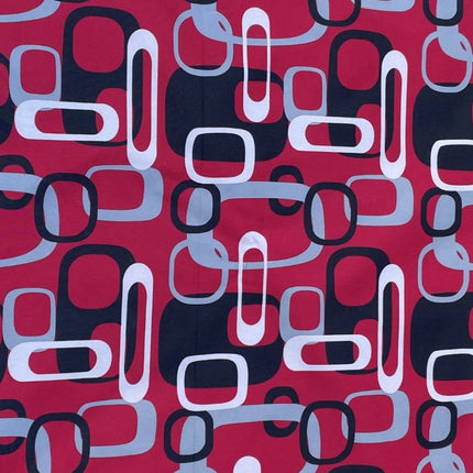 Dogtraining101 Size 4 Training Mat - American Canvas - Retro Red Square