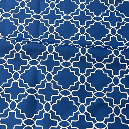 Dogtraining101 Size 4 Training Mat - American Canvas - Trellis Blue Square