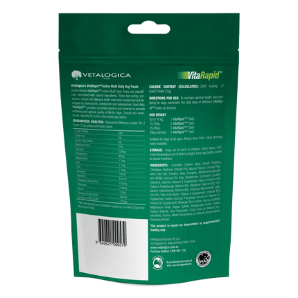 Vetalogica VitaRapid® Active Multi Daily Treats for Dogs 210g