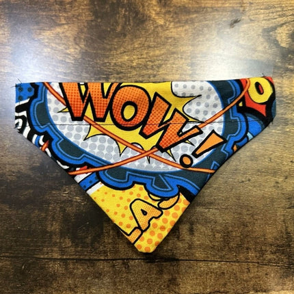 Dogtraining101 Large Wow comic Bandana
