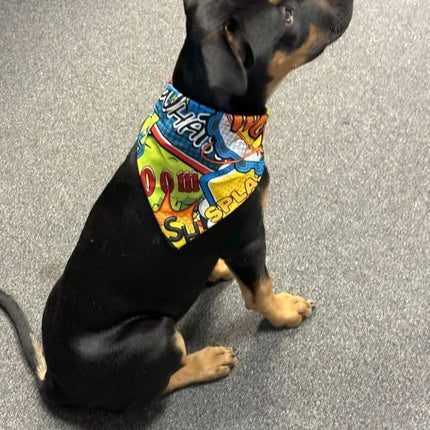 Dogtraining101 Wow comic Bandana